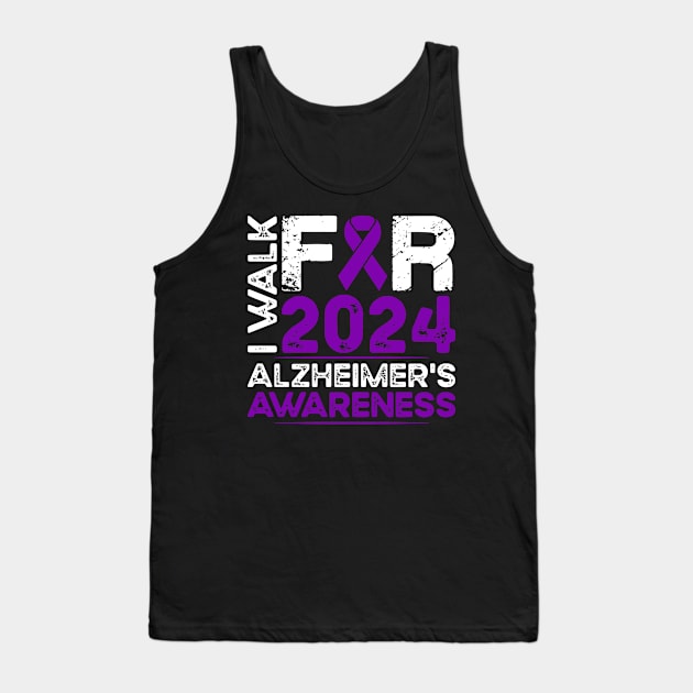 Alzheimer's Awareness Walk 2024 Tank Top by mcoshop